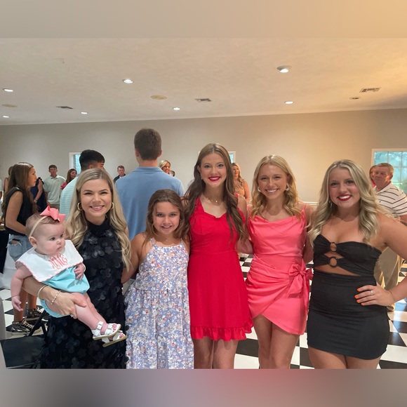 3D Flower Cocktail Dress🖤 - Picture 6 of 8